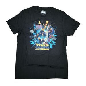 **2 for 8$** Thor Love and Thunder Black T-Shirt